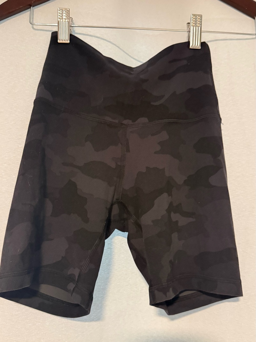Lululemon 5” biker shorts size 2